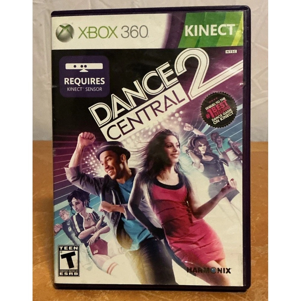 Dance Central 2 (Microsoft Xbox 360, 2011)‎ Rated TEEN Requires KINECT Sensor